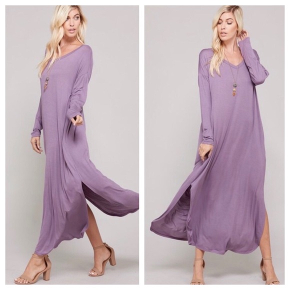 Soft Long Sleeve Maxi - Picture 3 of 3